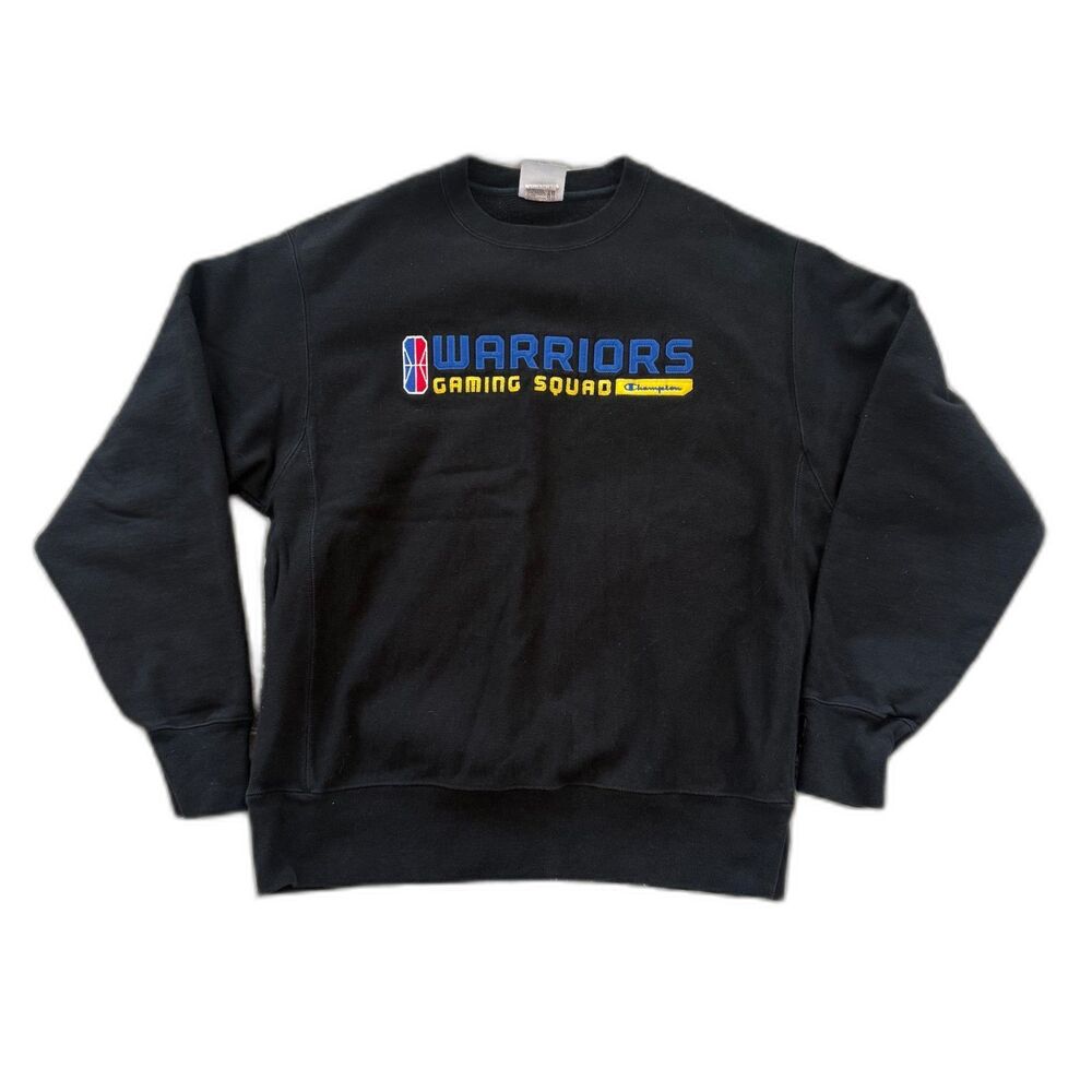 Champion‎ Warriors Gaming Squad Crewneck Reverse Weave L